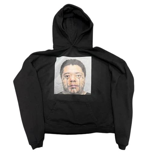 playboi carti mugshot hoodie.